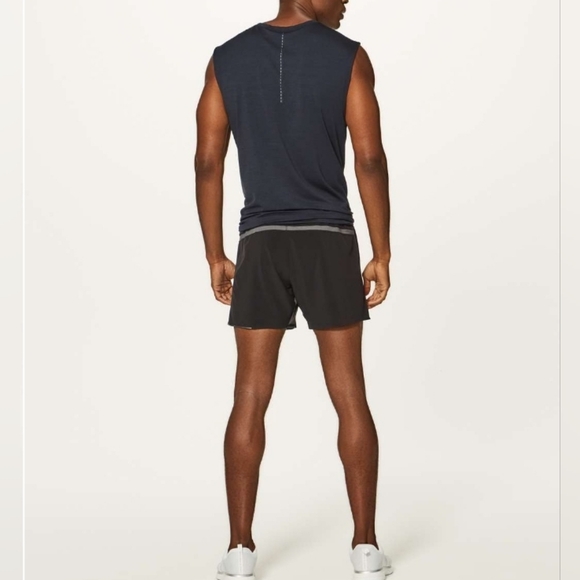 LULULEMON | Surge linerless stretch athletic gym shorts 5" - Picture 9 of 10